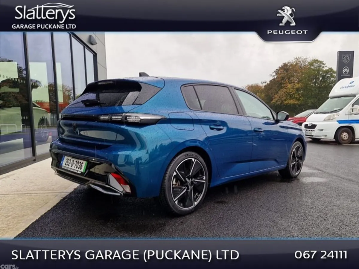 Peugeot 308 Hatchback, Electric, 2025, Blue