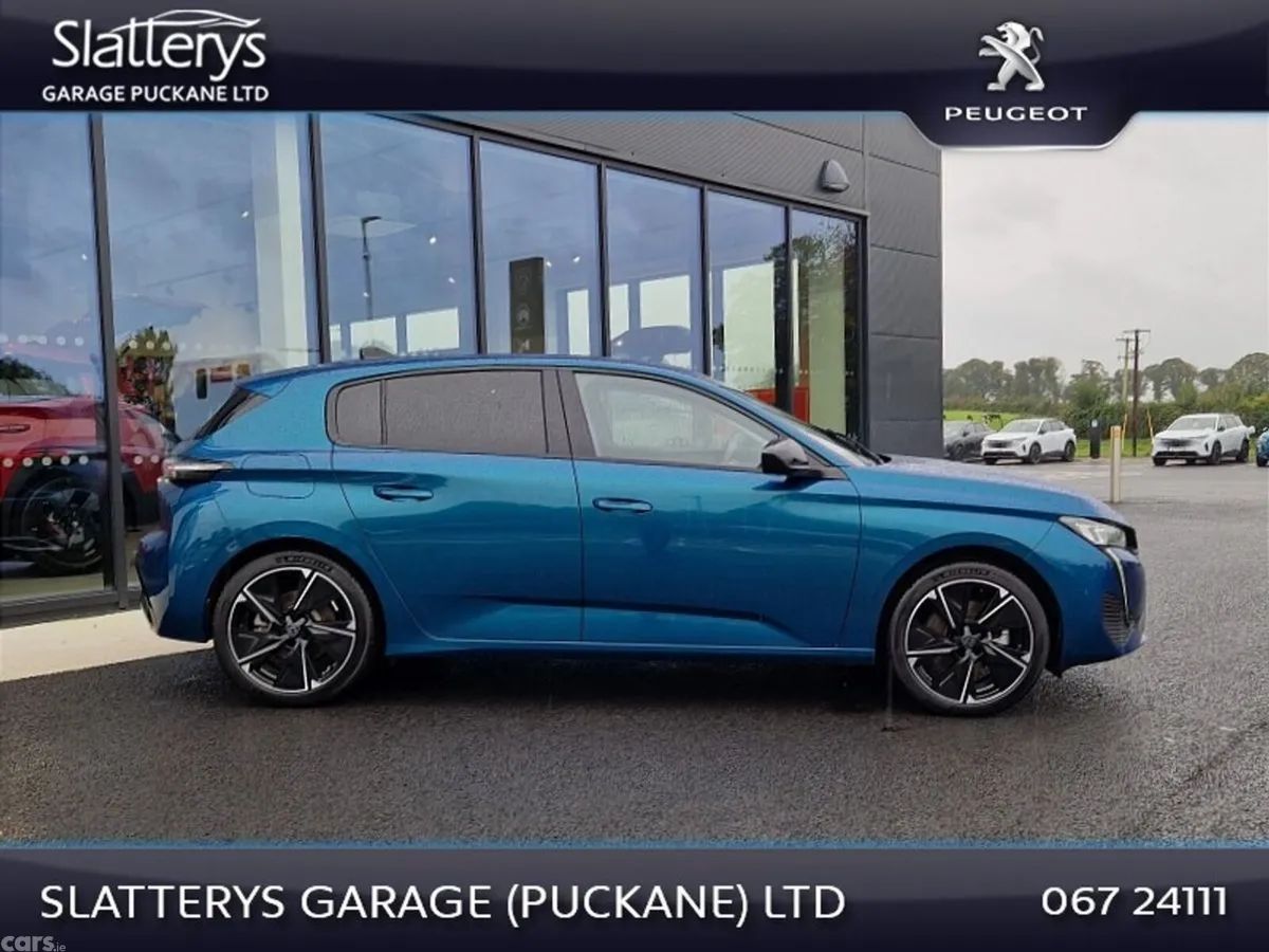 Peugeot 308 Hatchback, Electric, 2025, Blue