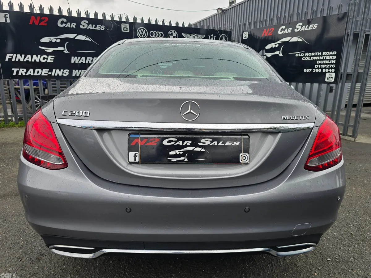 Mercedes-Benz C-Class Saloon, Diesel, 2015, Silver