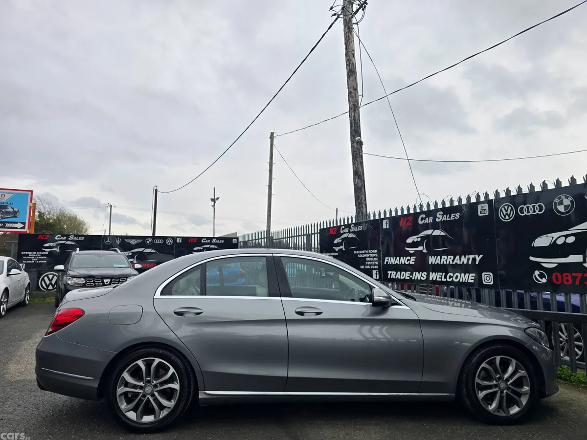Mercedes-Benz C-Class Saloon, Diesel, 2015, Silver