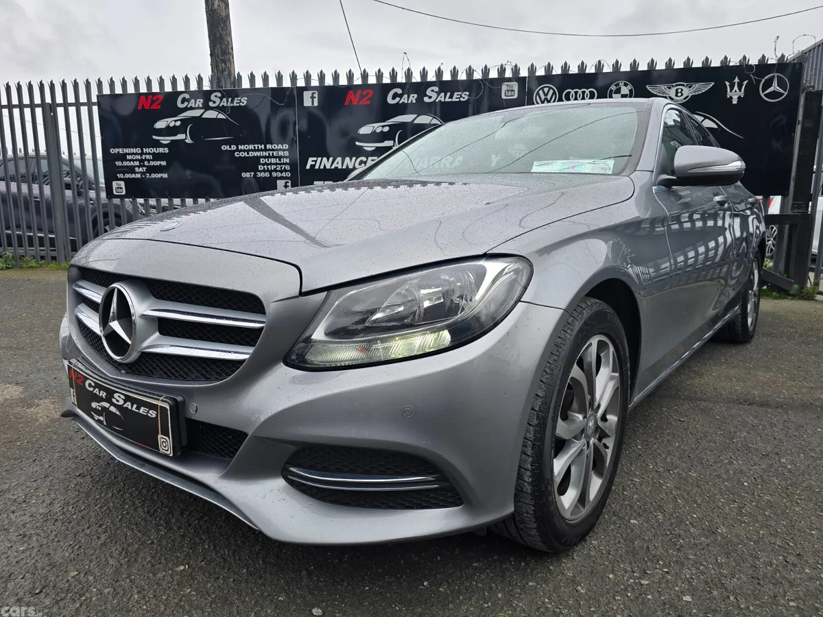 Mercedes-Benz C-Class Saloon, Diesel, 2015, Silver