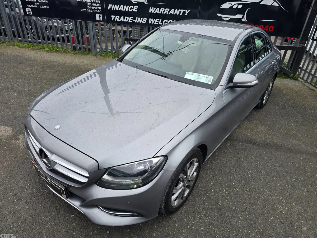 Mercedes-Benz C-Class Saloon, Diesel, 2015, Silver
