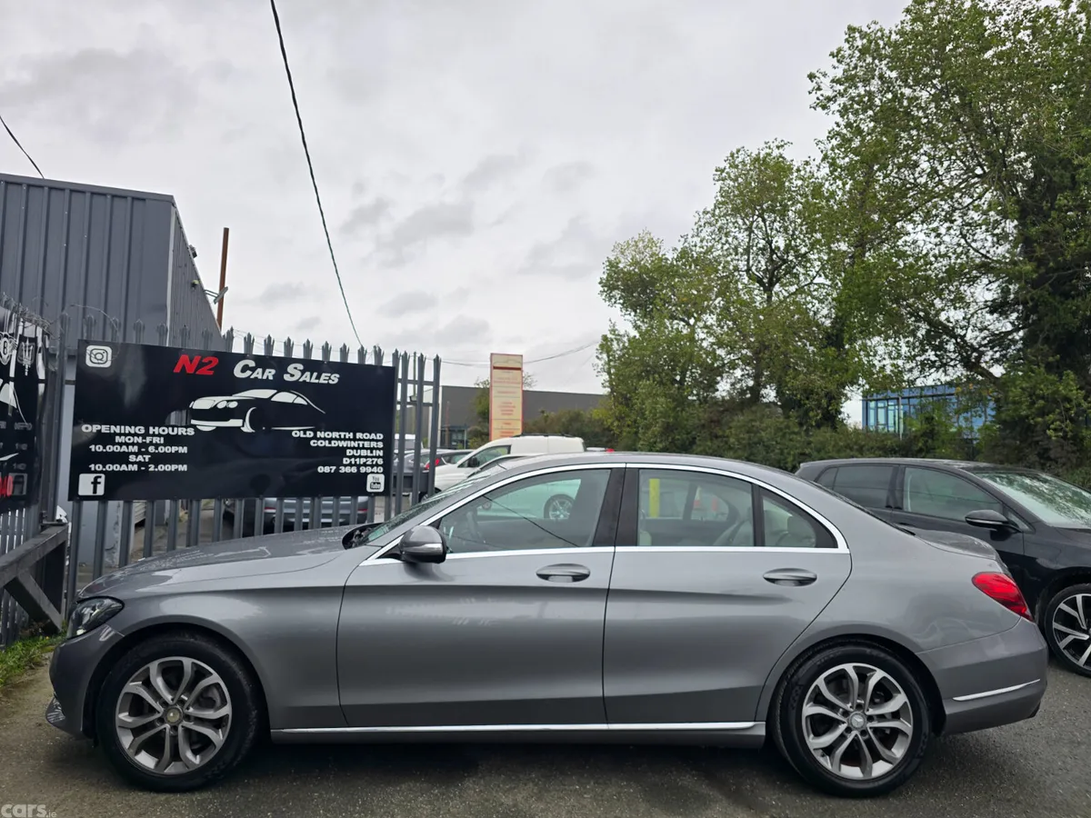 Mercedes-Benz C-Class Saloon, Diesel, 2015, Silver