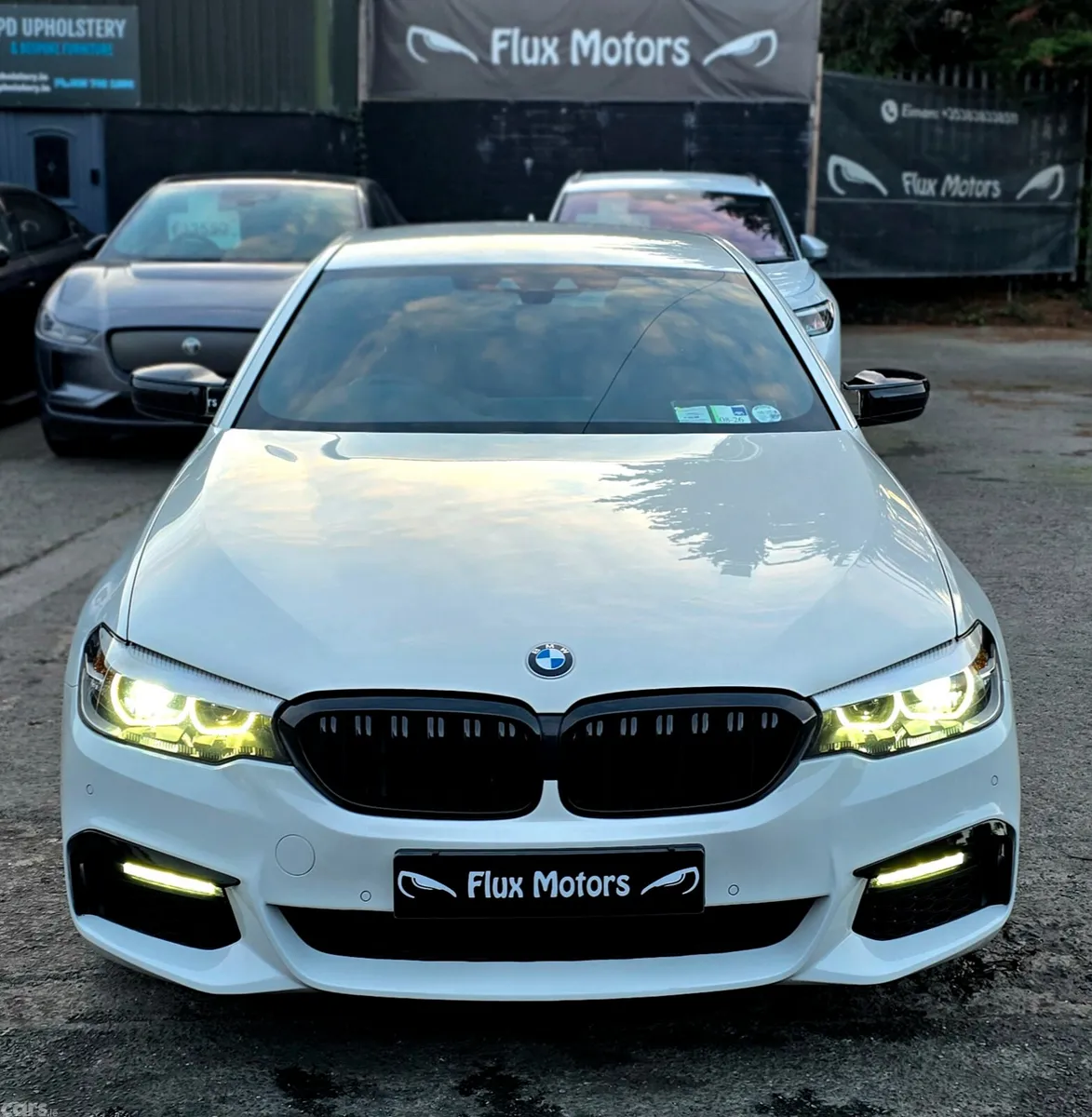 BMW 5-Series Saloon, Diesel, 2019, White