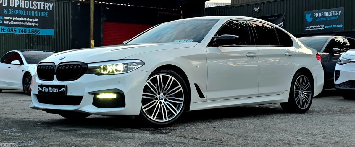 BMW 5-Series Saloon, Diesel, 2019, White