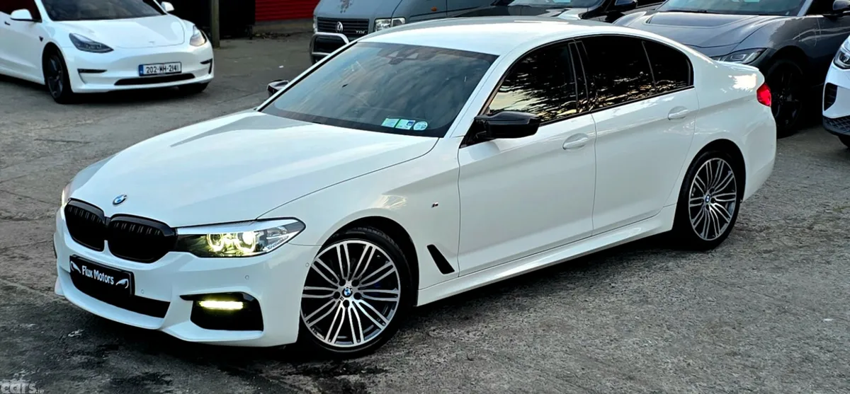 BMW 5-Series Saloon, Diesel, 2019, White