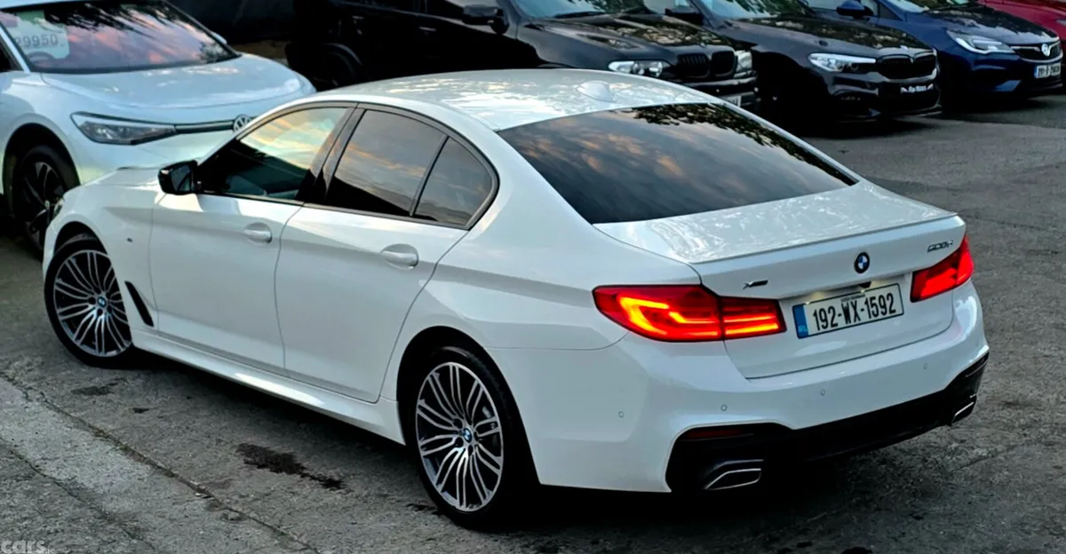 BMW 5-Series Saloon, Diesel, 2019, White