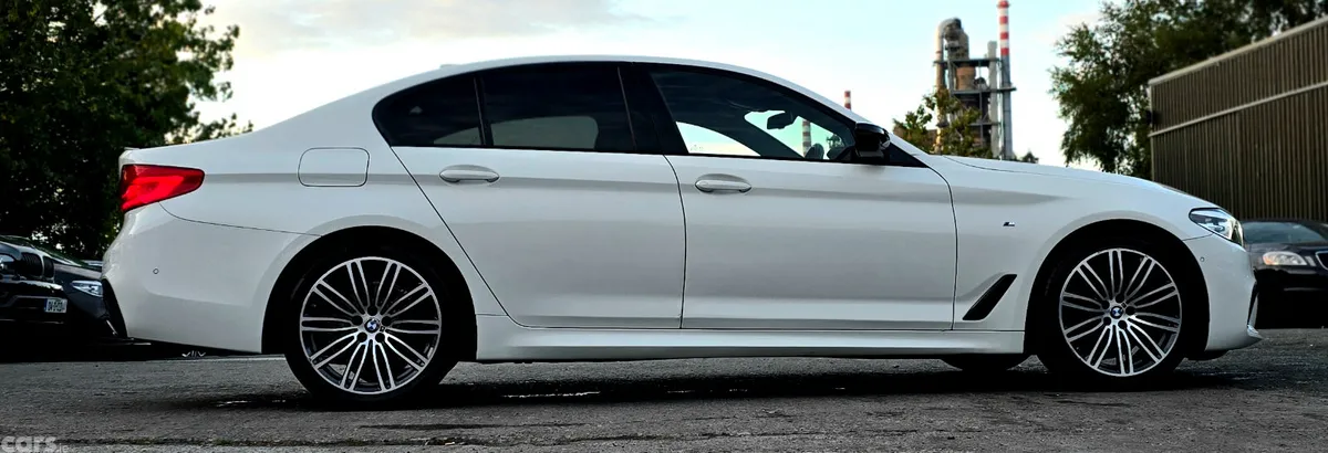 BMW 5-Series Saloon, Diesel, 2019, White