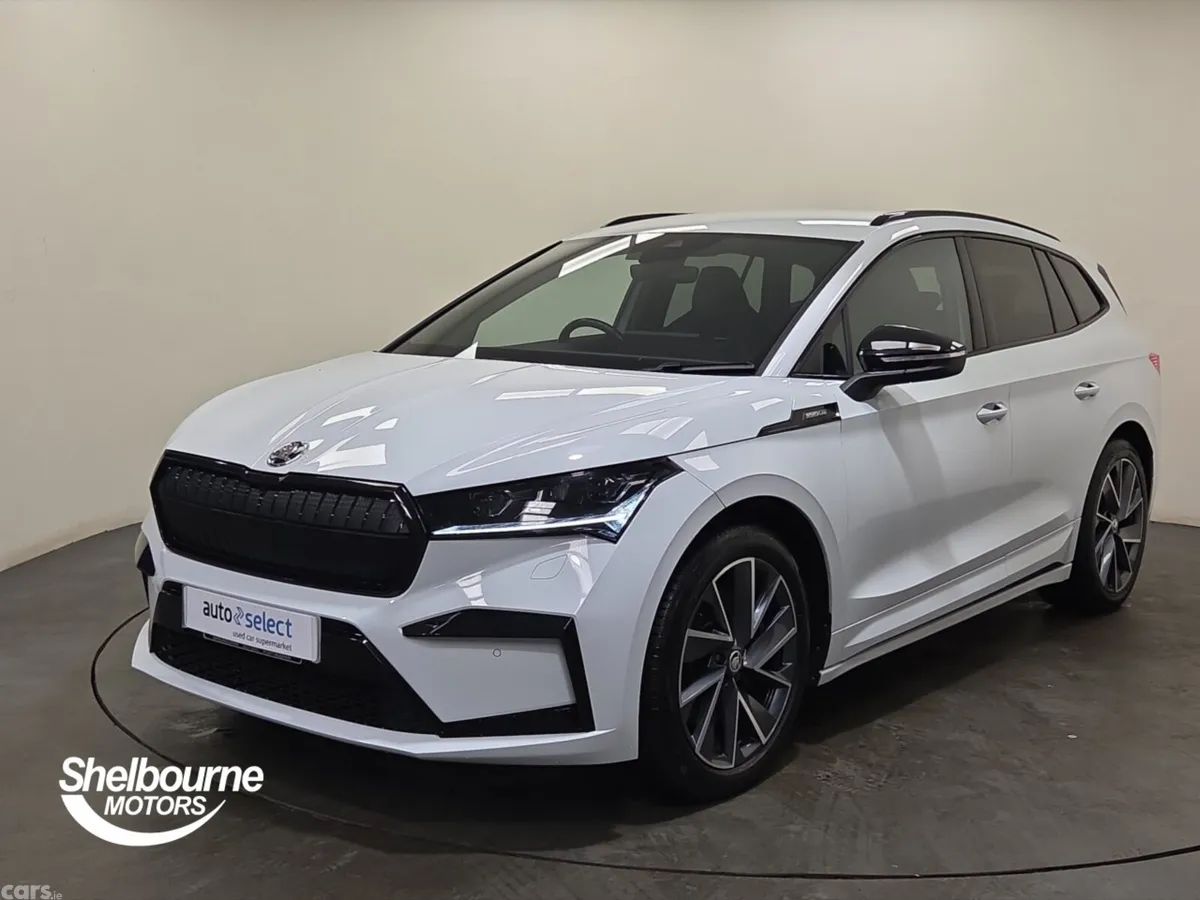 Skoda Enyaq SUV, Electric, 2023, White