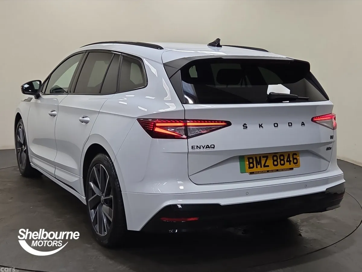 Skoda Enyaq SUV, Electric, 2023, White