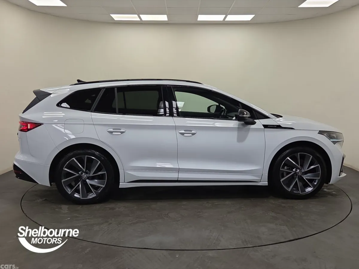 Skoda Enyaq SUV, Electric, 2023, White