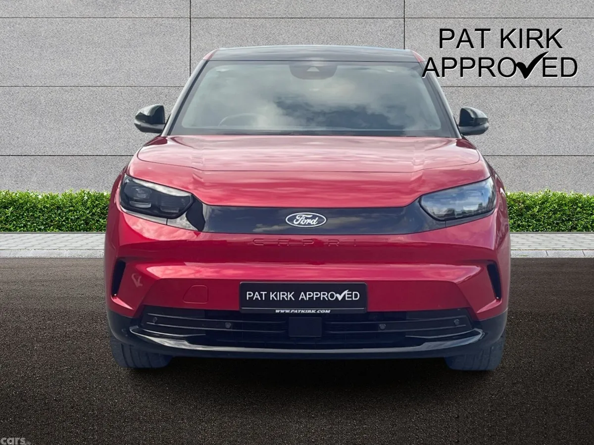 Ford Capri SUV, Electric, 2025, Red