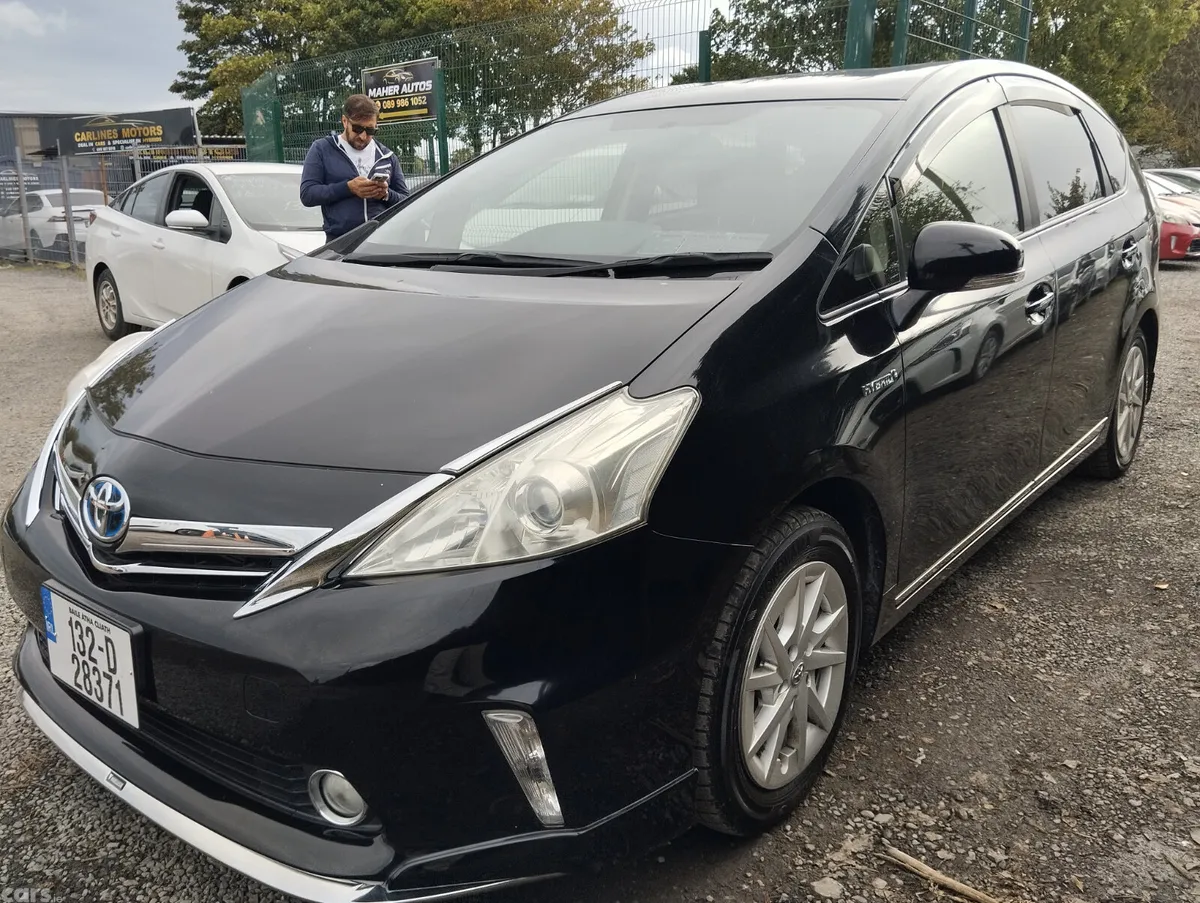 Toyota Prius MPV, Petrol Hybrid, 2013, Black