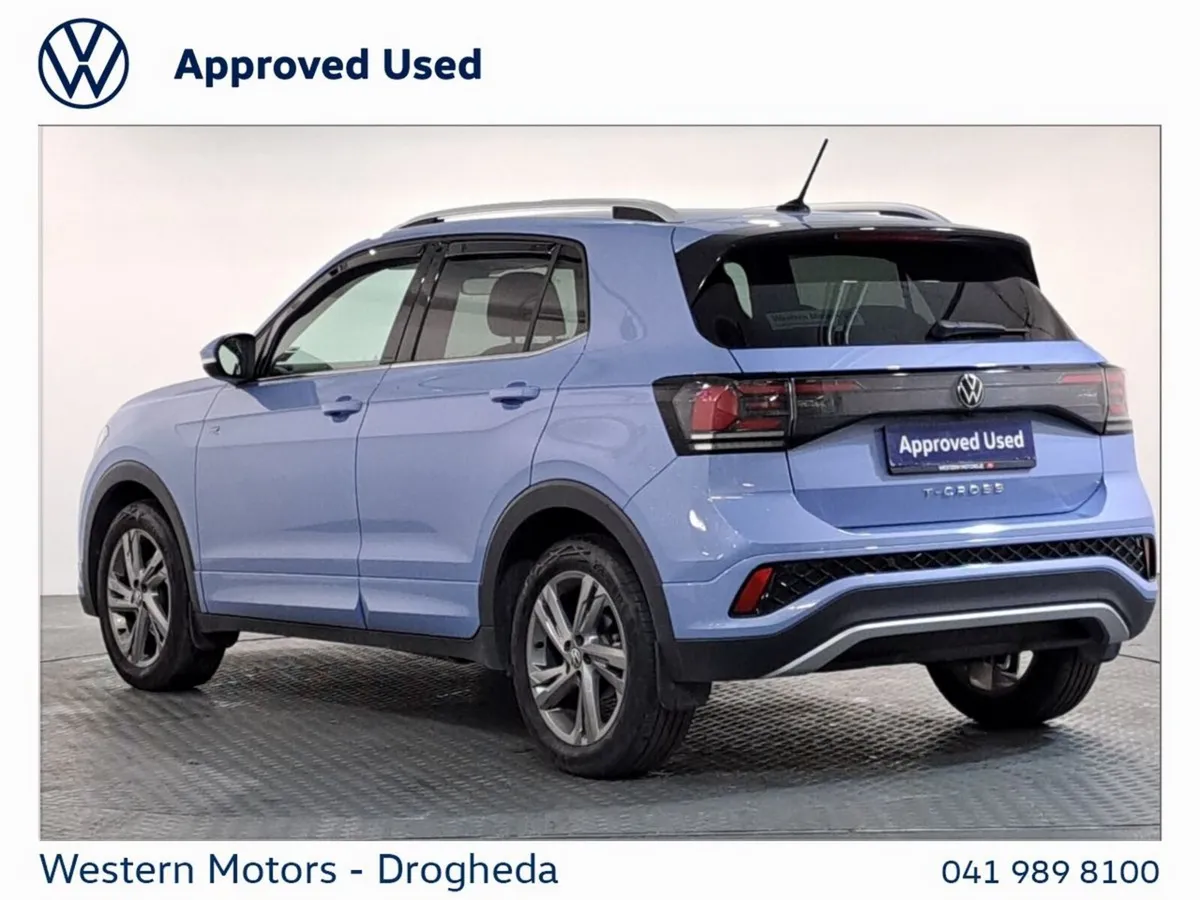 Volkswagen T-Cross Estate, Petrol, 2024, Blue
