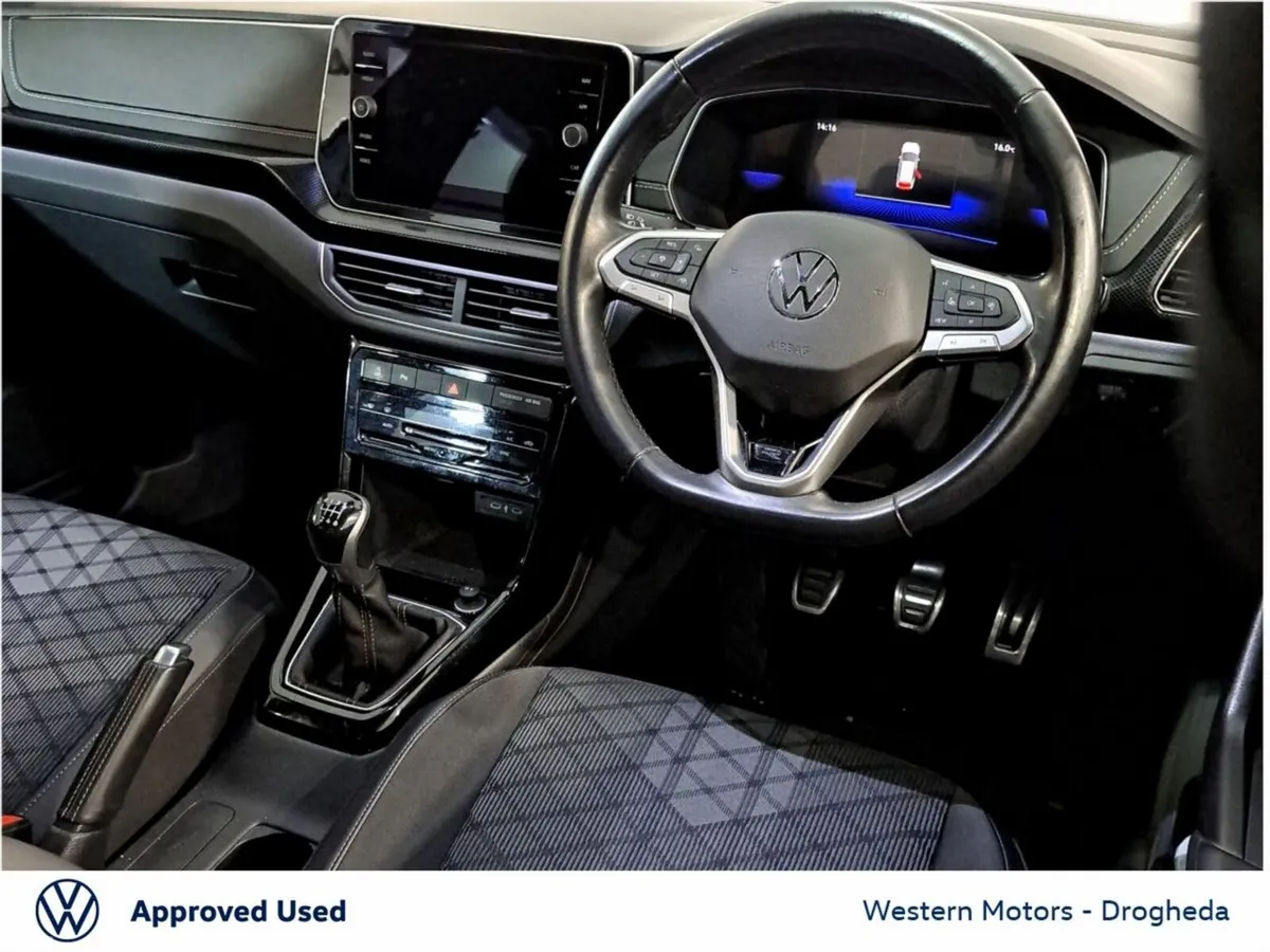 Volkswagen T-Cross Estate, Petrol, 2024, Blue