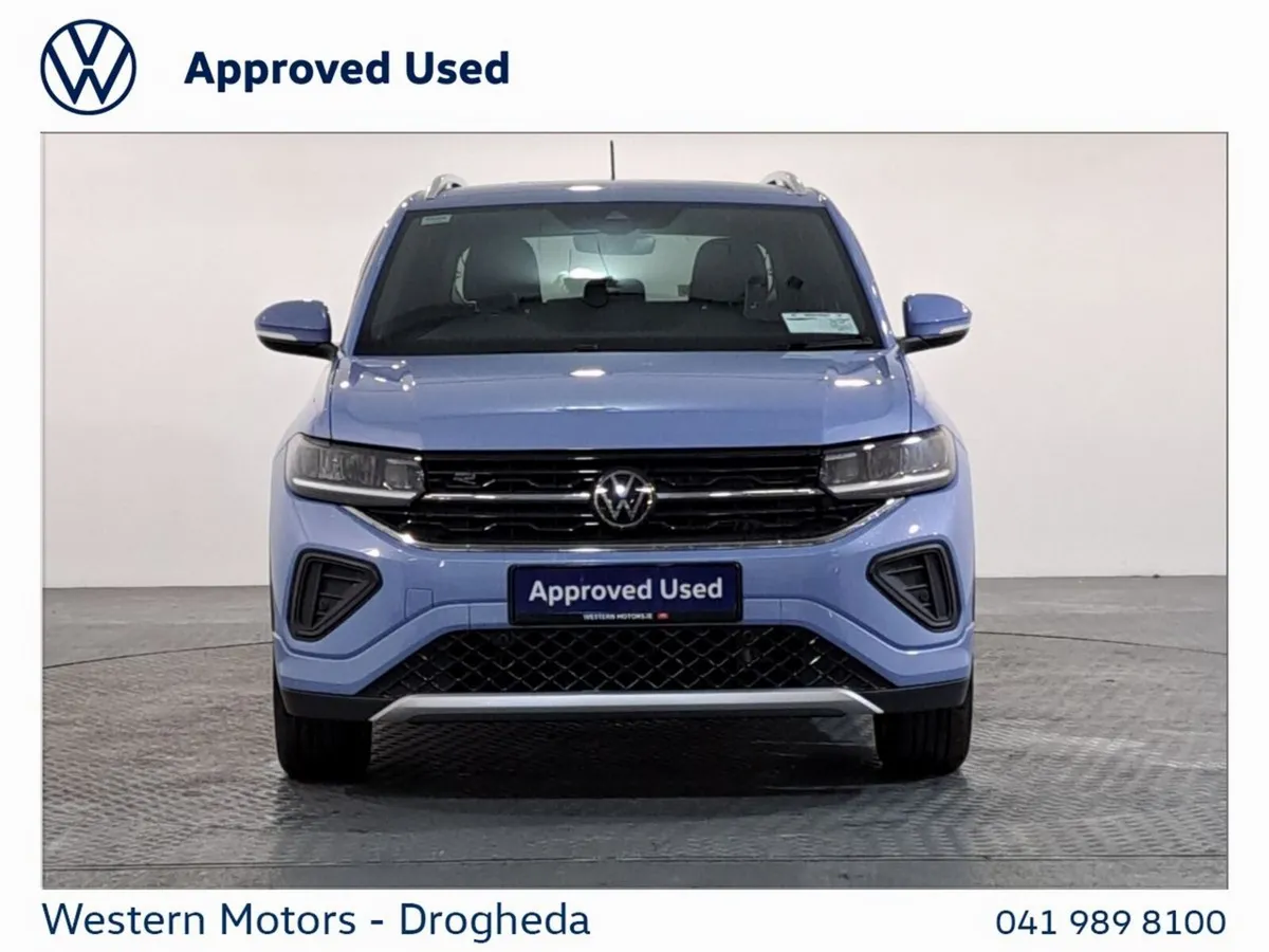 Volkswagen T-Cross Estate, Petrol, 2024, Blue