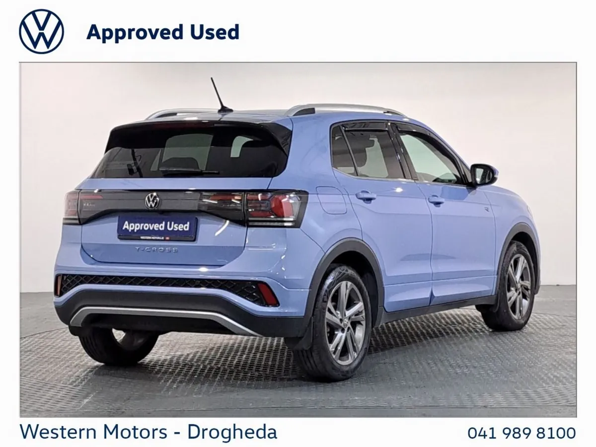 Volkswagen T-Cross Estate, Petrol, 2024, Blue