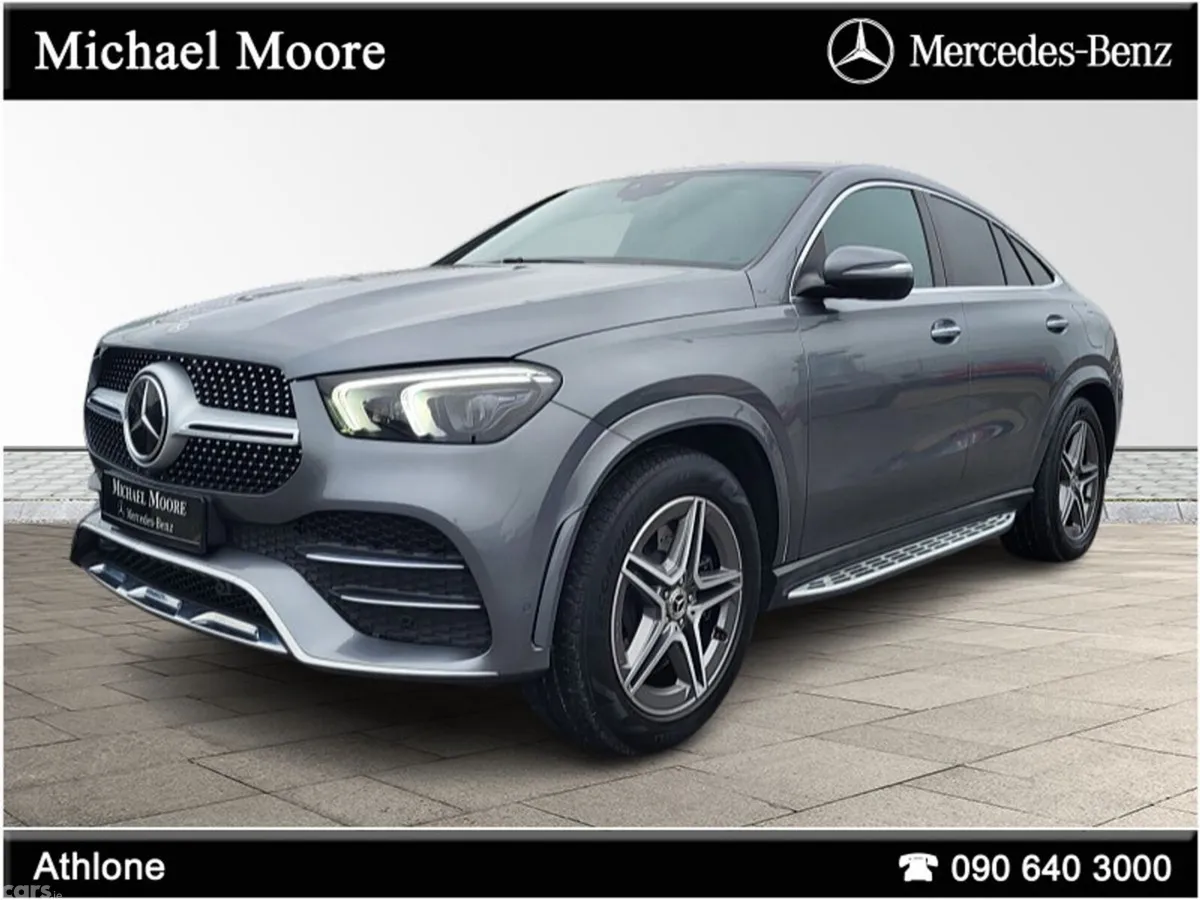 Mercedes-Benz GLE SUV, Diesel Plug-in Hybrid, 2023, Grey