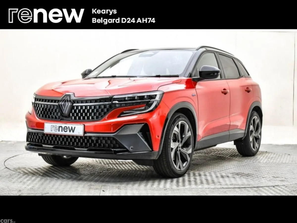 Renault Austral SUV, Petrol Hybrid, 2024, Red