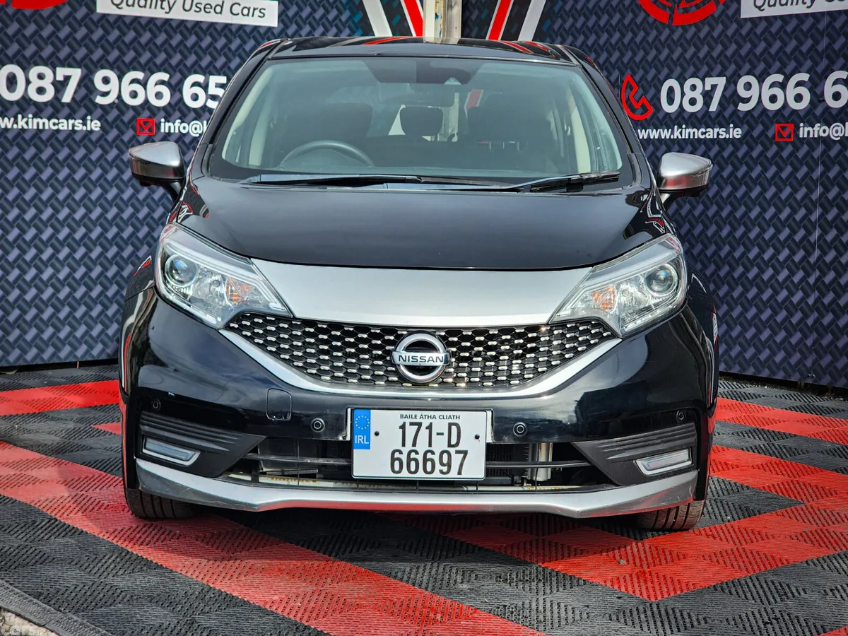 Nissan Note Hatchback, Petrol Hybrid, 2017, Black