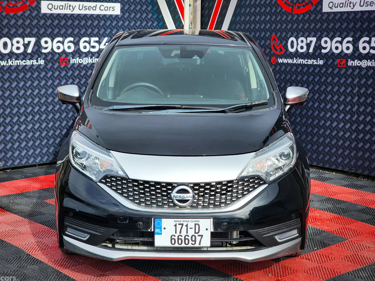 Nissan Note Hatchback, Petrol Hybrid, 2017, Black