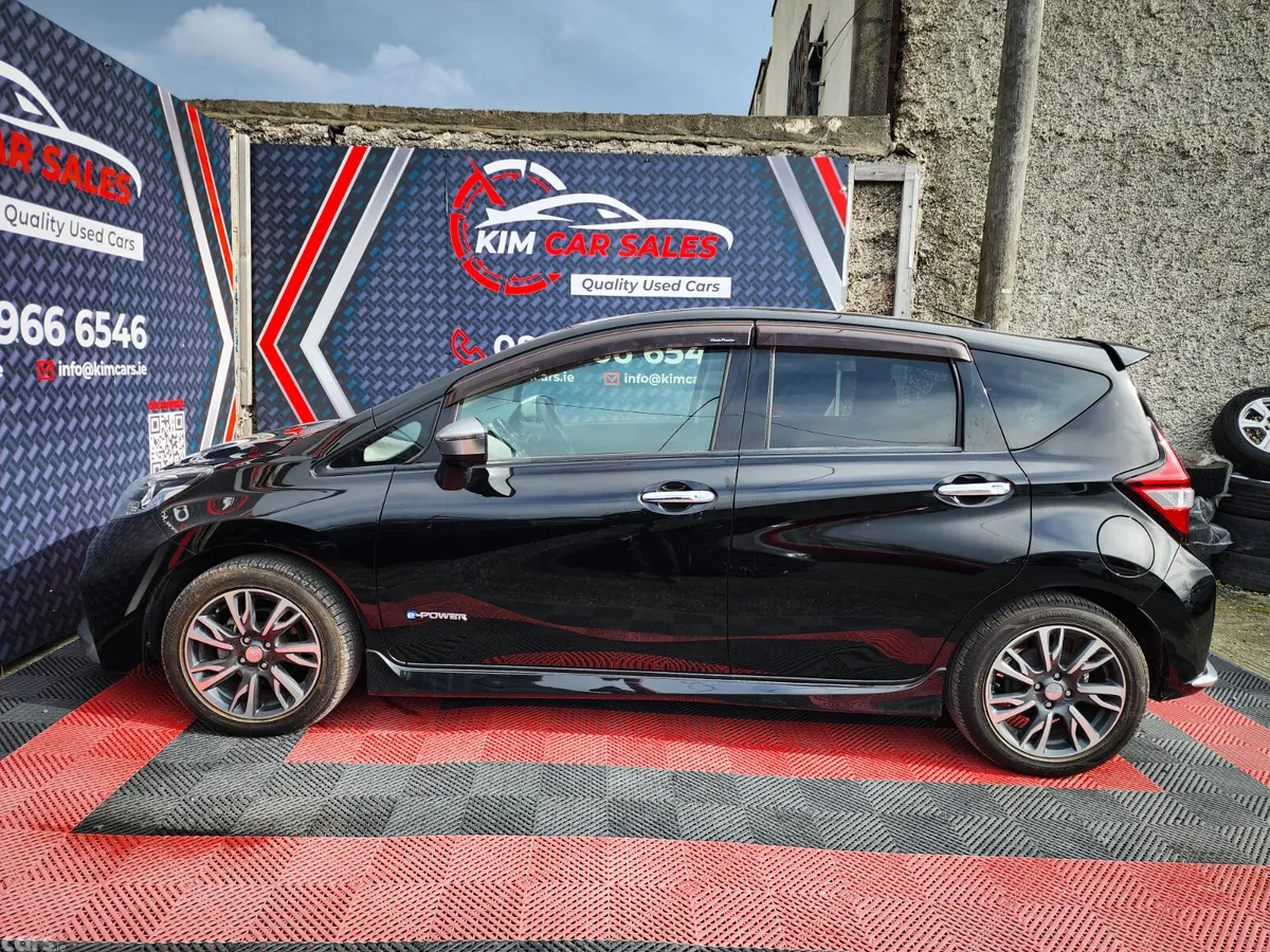 Nissan Note Hatchback, Petrol Hybrid, 2017, Black