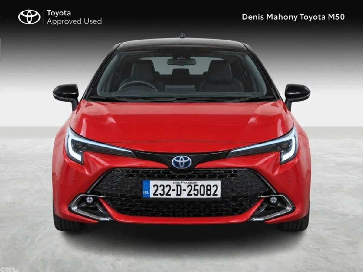 Toyota Corolla Hatchback, Petrol Hybrid, 2023, Red