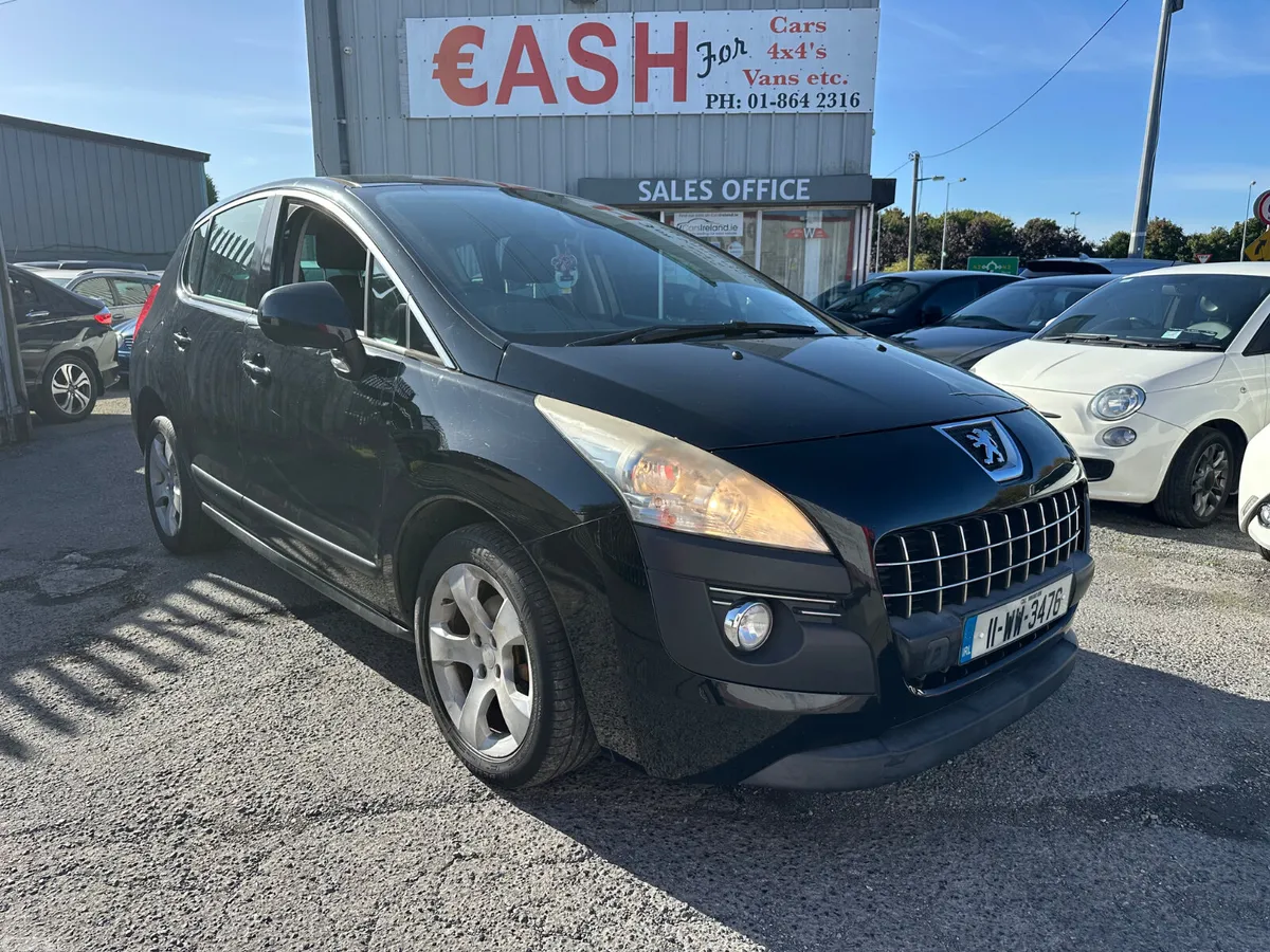 Peugeot 3008 Hatchback, Diesel, 2011, Black