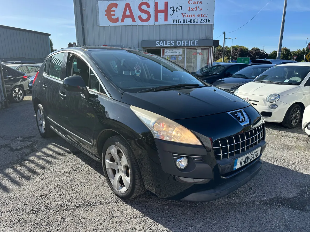 Peugeot 3008 Hatchback, Diesel, 2011, Black