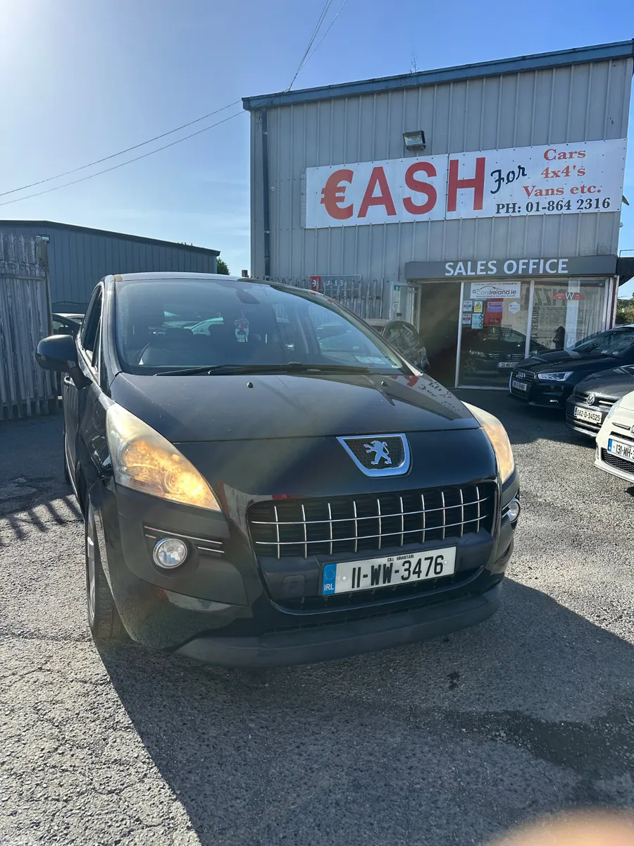 Peugeot 3008 Hatchback, Diesel, 2011, Black