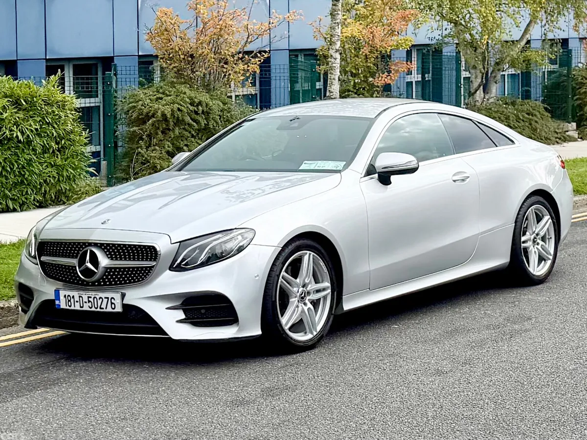 Mercedes-Benz E-Class Coupe, Diesel, 2018, Silver