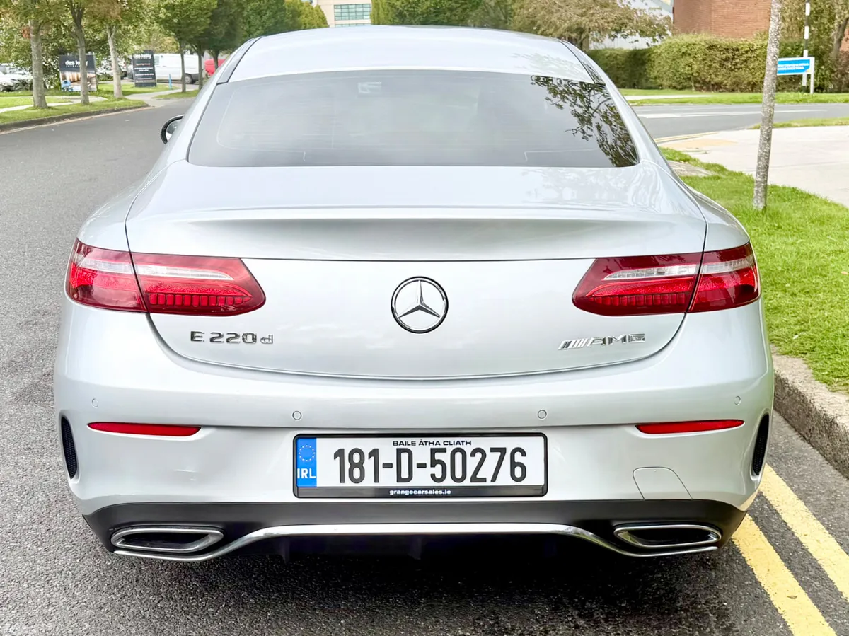 Mercedes-Benz E-Class Coupe, Diesel, 2018, Silver