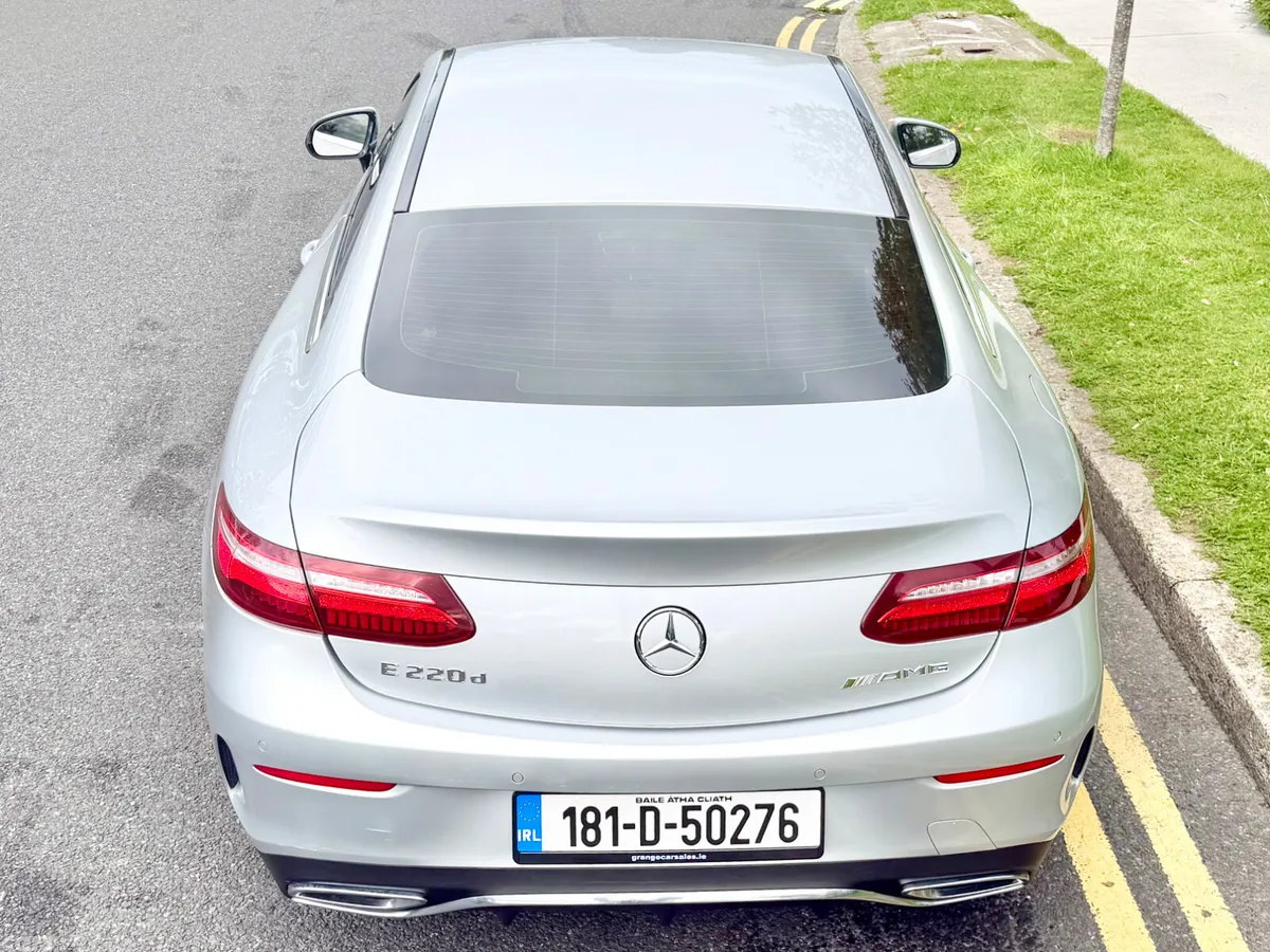 Mercedes-Benz E-Class Coupe, Diesel, 2018, Silver
