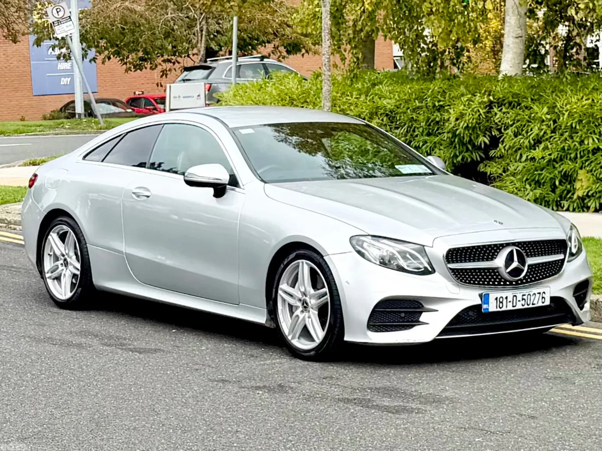 Mercedes-Benz E-Class Coupe, Diesel, 2018, Silver