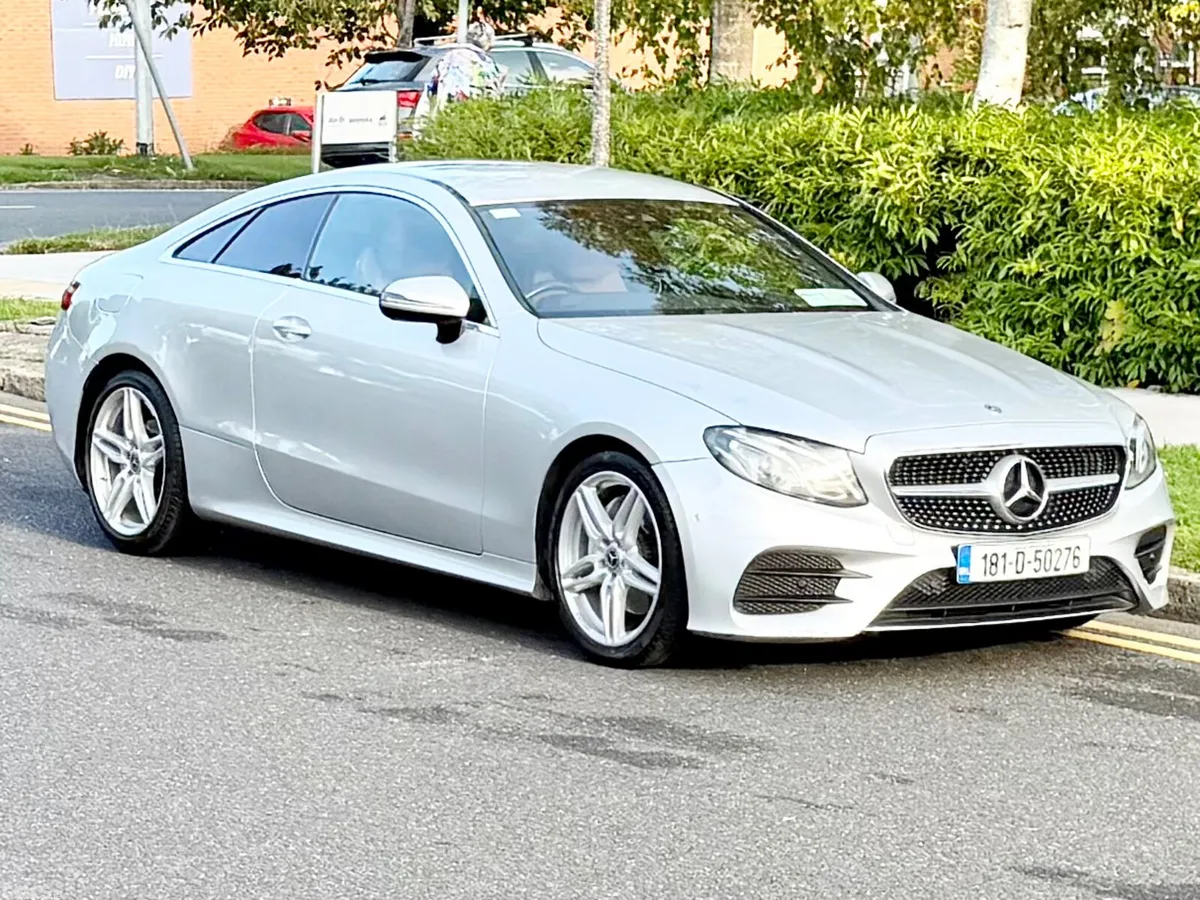Mercedes-Benz E-Class Coupe, Diesel, 2018, Silver