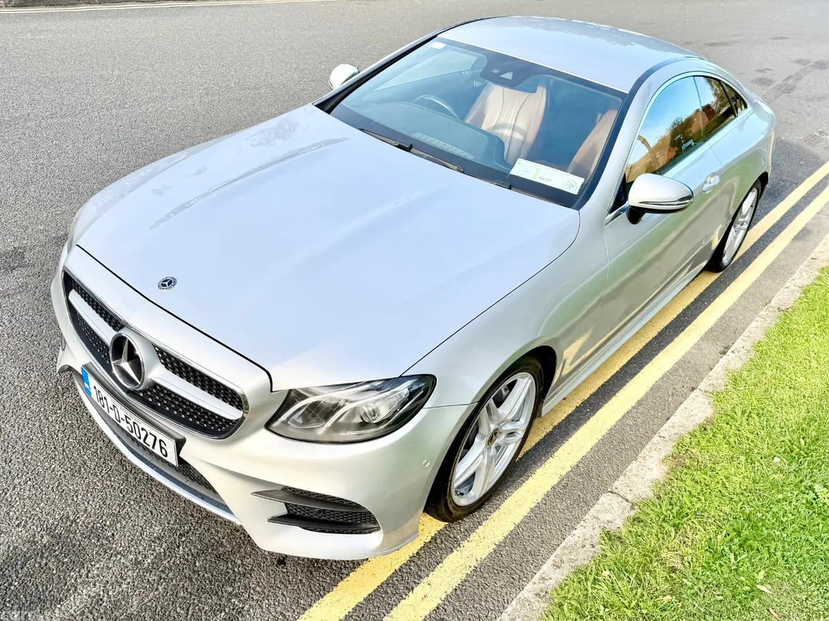 Mercedes-Benz E-Class Coupe, Diesel, 2018, Silver