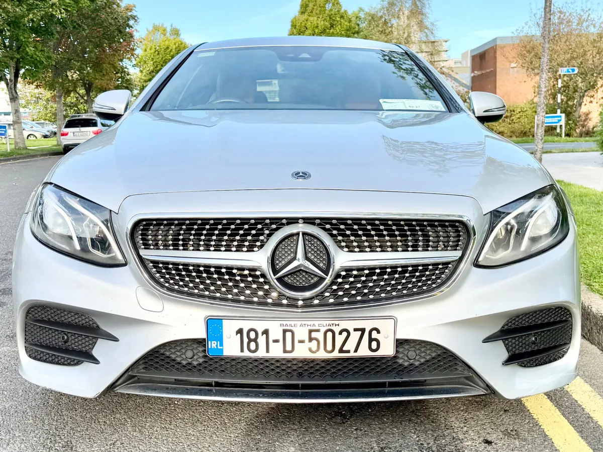 Mercedes-Benz E-Class Coupe, Diesel, 2018, Silver