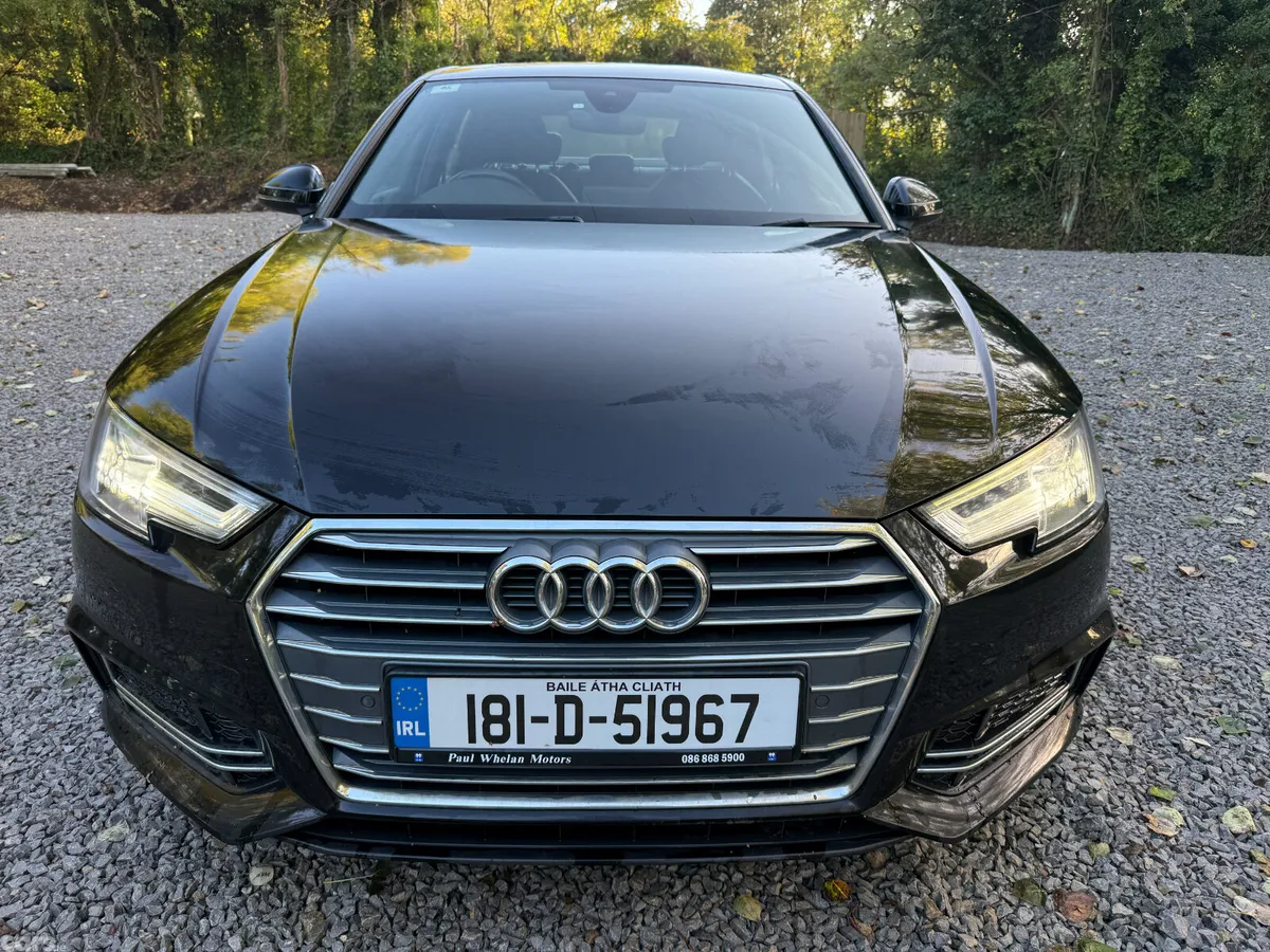 Audi A4 Saloon, Petrol, 2018, Black