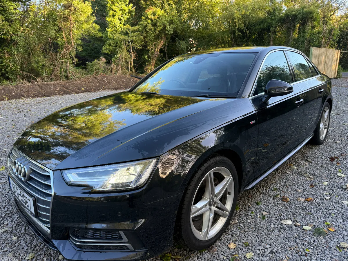 Audi A4 Saloon, Petrol, 2018, Black