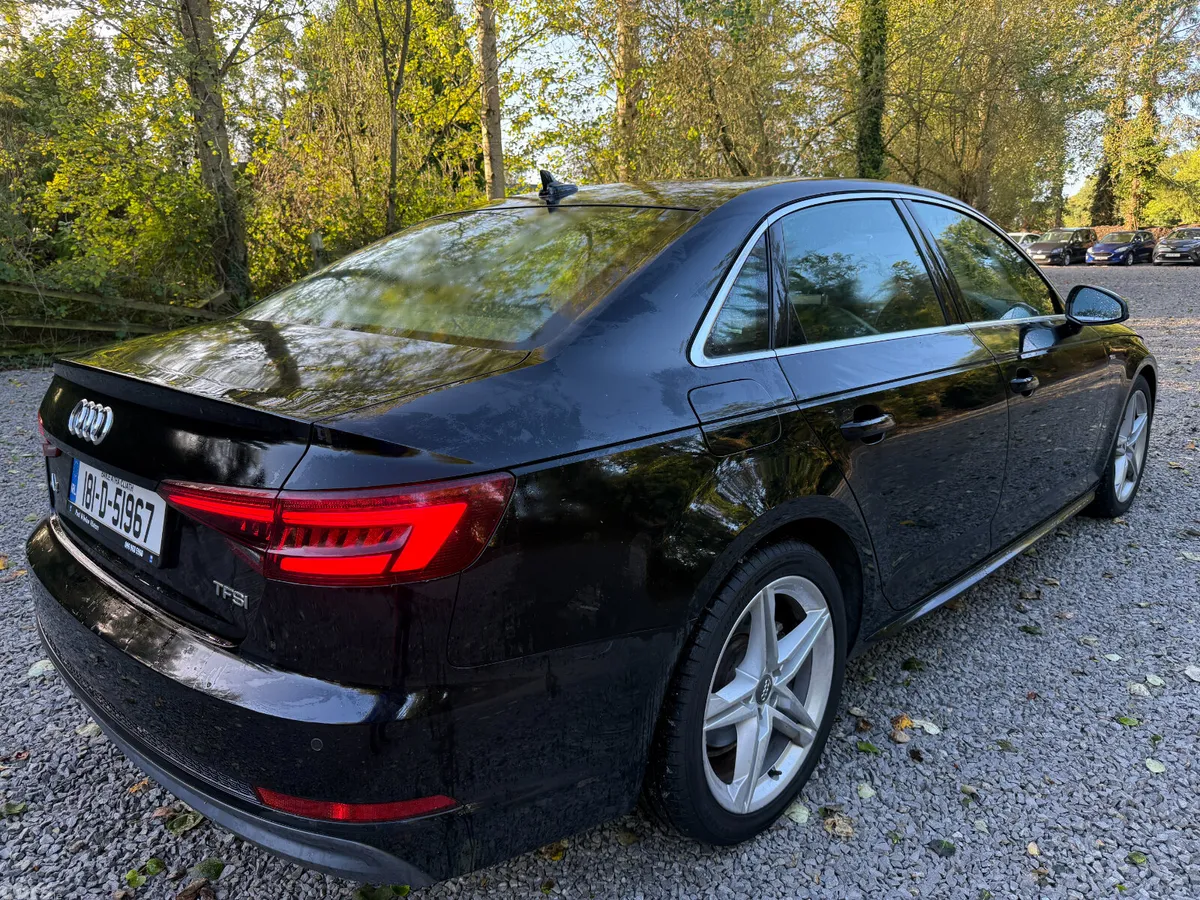 Audi A4 Saloon, Petrol, 2018, Black