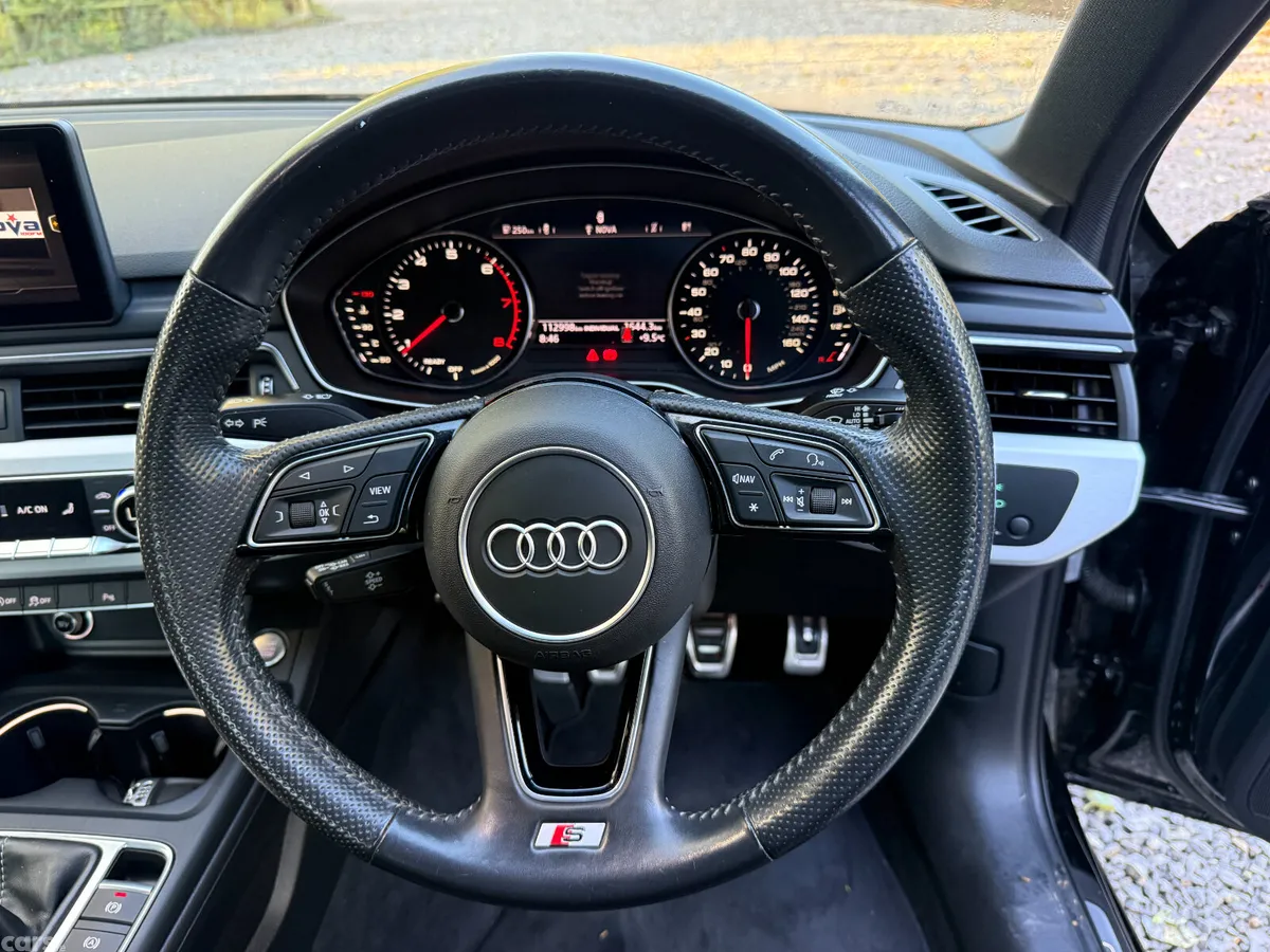 Audi A4 Saloon, Petrol, 2018, Black