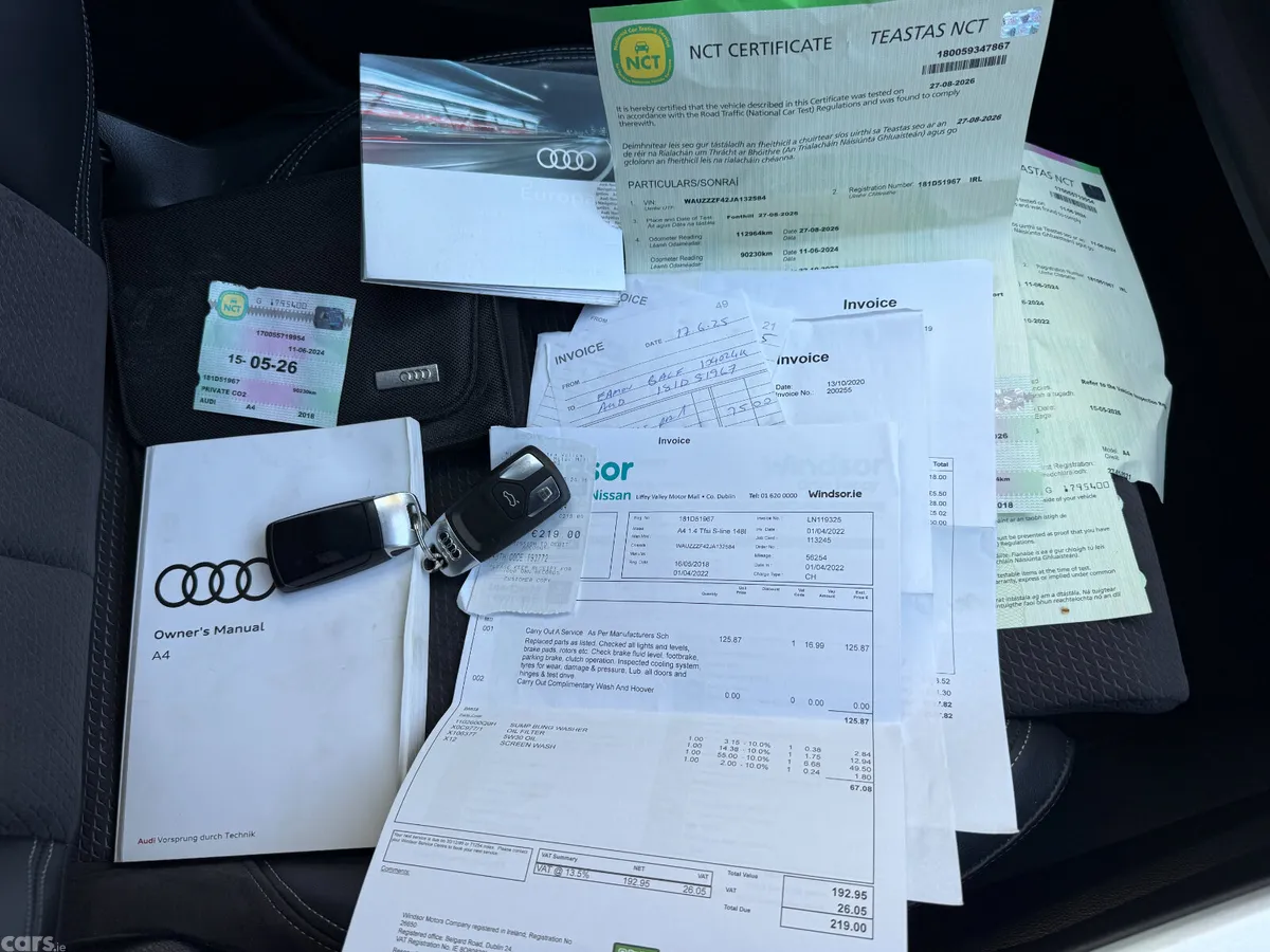 Audi A4 Saloon, Petrol, 2018, Black