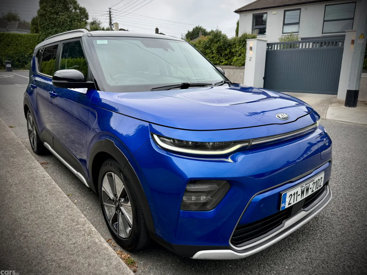 Kia Soul Hatchback, Electric, 2021, Blue