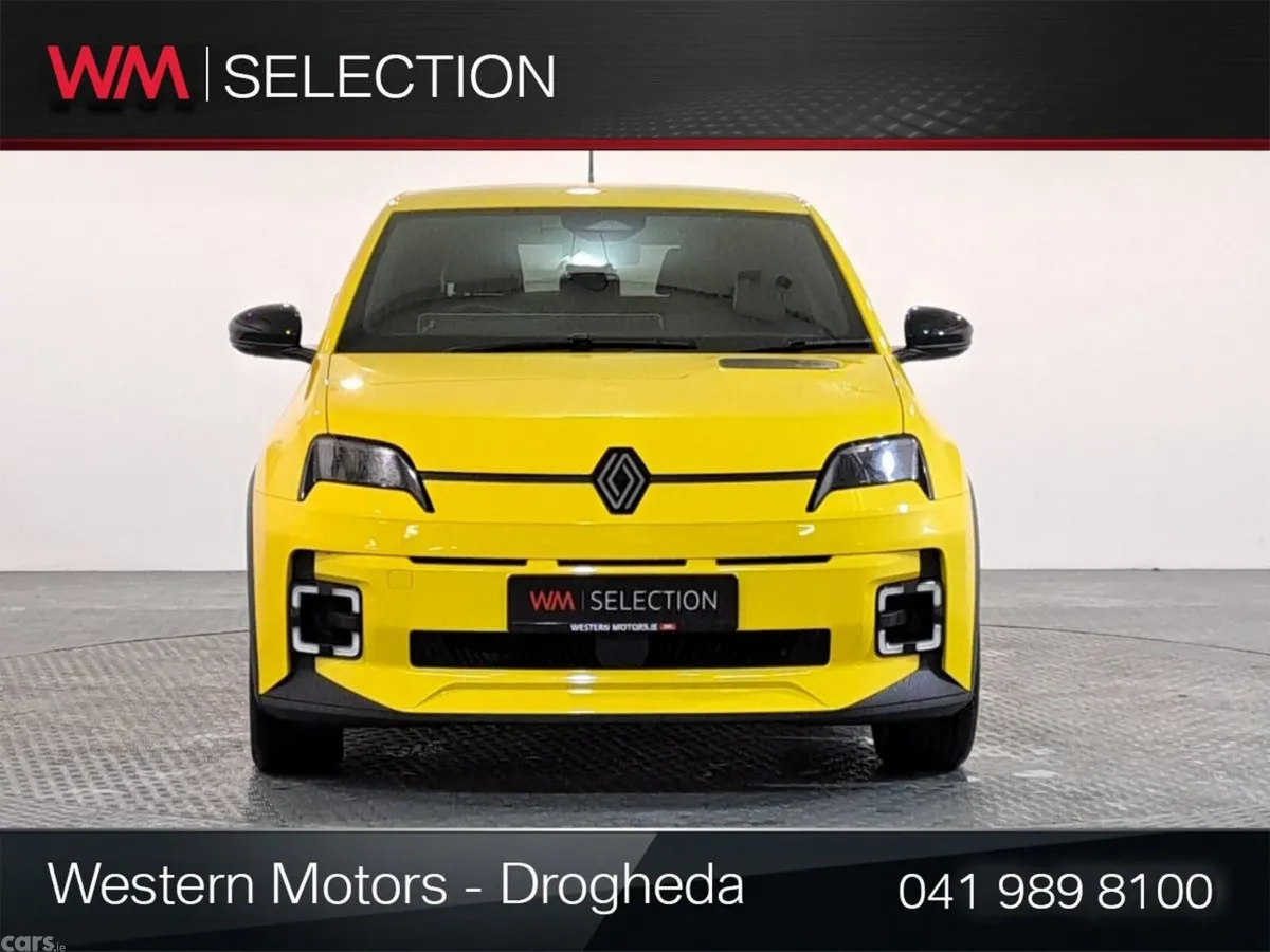 Renault 5 Hatchback, Electric, 2025, Yellow