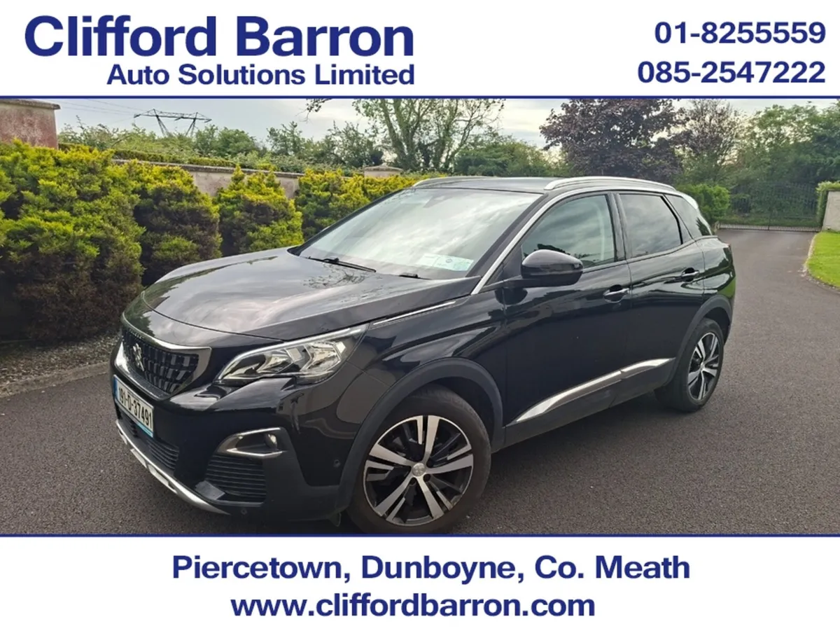 Peugeot 3008 MPV, Petrol, 2019, Black