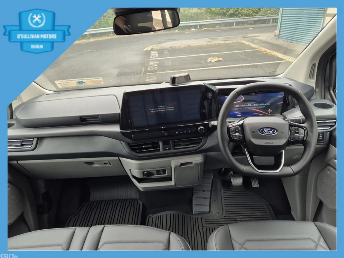 Ford Tourneo Custom MPV, Petrol Plug-in Hybrid, 2026, Grey