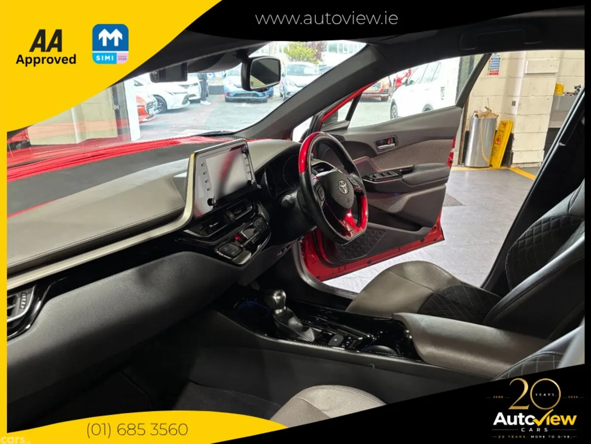 Toyota C-HR SUV, Petrol Hybrid, 2021, Red