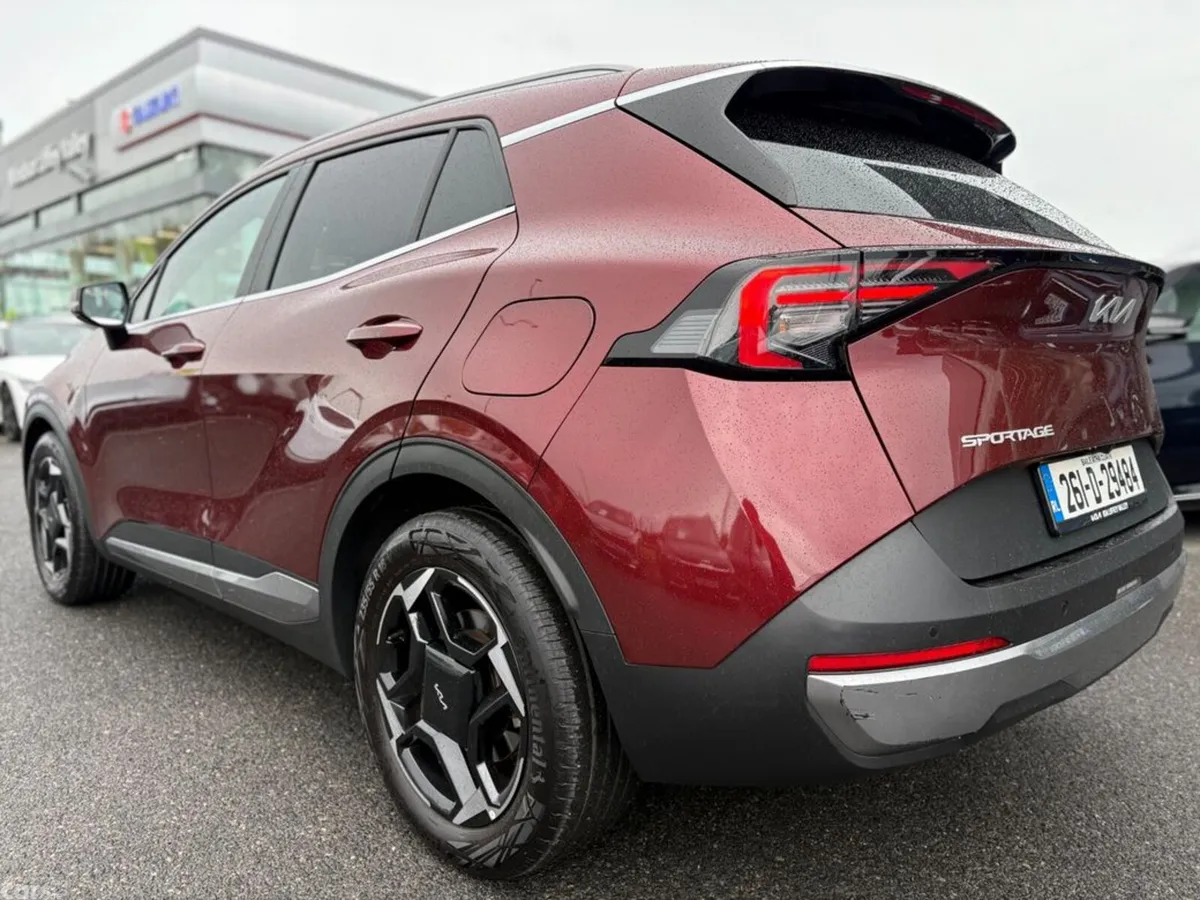Kia Sportage SUV, Diesel Hybrid, 2026, Red