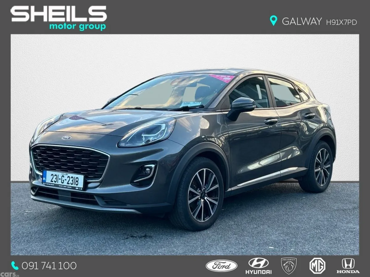 Ford Puma MPV, Petrol Hybrid, 2023, Grey