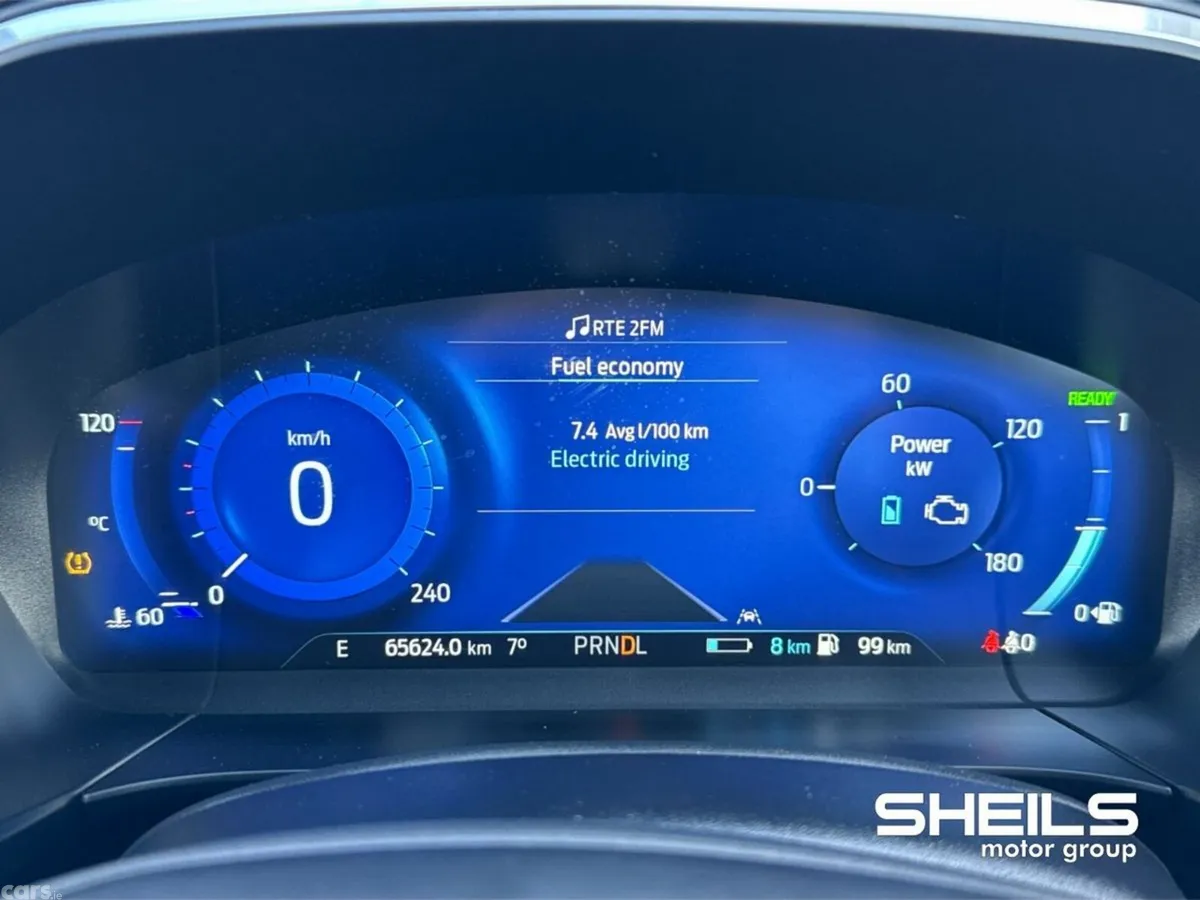Ford Kuga SUV, Petrol Plug-in Hybrid, 2023, Red